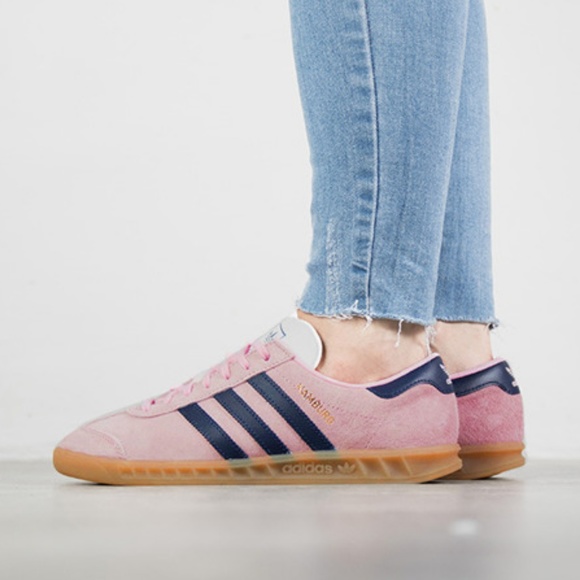 adidas Shoes - Adidas Originals Hamburg Sneakers in Pink 9.5